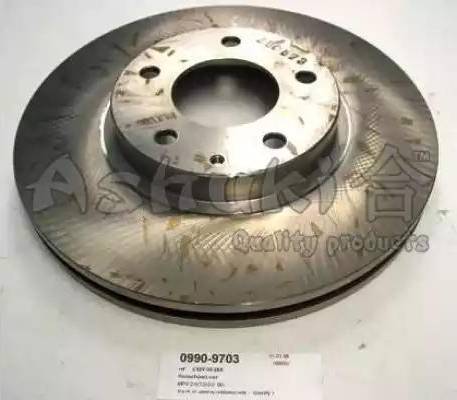 Ashuki 0990-9703 - Спирачен диск vvparts.bg