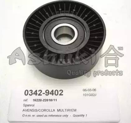 Ashuki 0342-9402 - Паразитна / водеща ролка, пистов ремък vvparts.bg