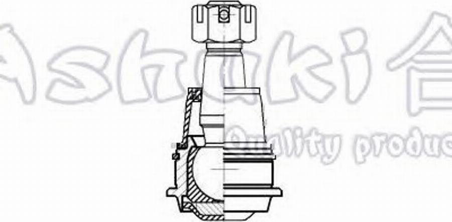 Ashuki 1458-0201 - Шарнири vvparts.bg