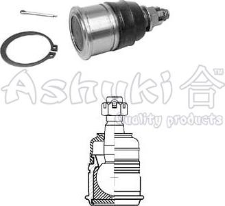 Ashuki 1458-2004 - Шарнири vvparts.bg