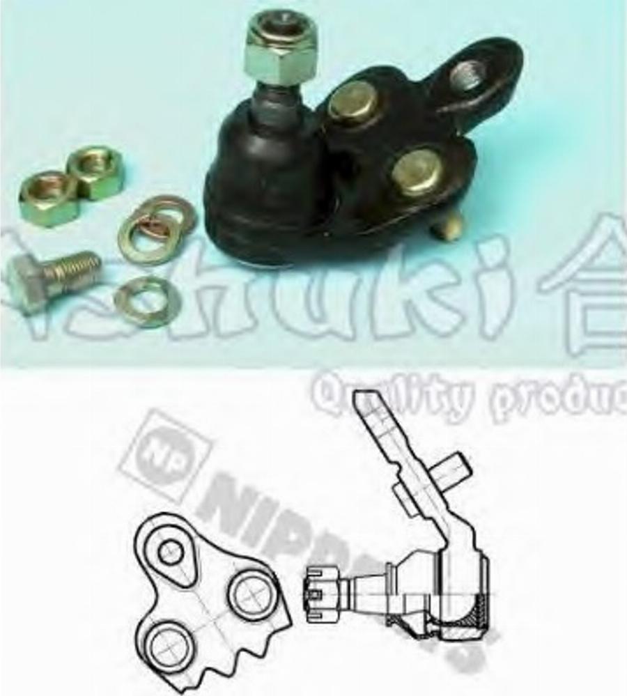 Ashuki 1461-0002 - Шарнири vvparts.bg