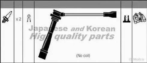 Ashuki 1614-1108 - Комплект запалителеи кабели vvparts.bg