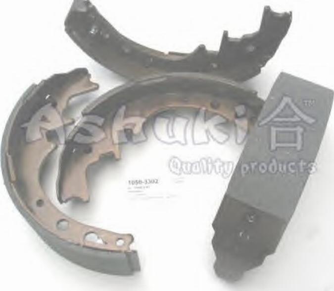 Ashuki 1050-3302 - Комплект спирачна челюст vvparts.bg