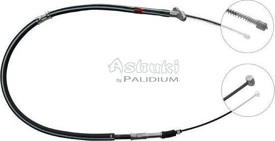 Ashuki ASH3-1370 - Жило, ръчна спирачка vvparts.bg