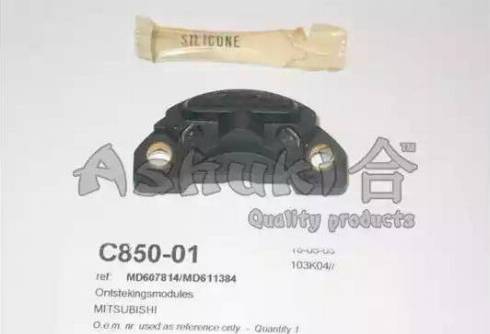 Ashuki C850-01 - Включващо устройство (комутатор), запалителна система vvparts.bg