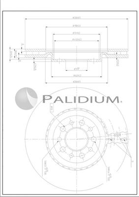 Ashuki P330-263 - Спирачен диск vvparts.bg