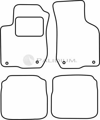 Ashuki PAL18-0031 - Комплект стелки vvparts.bg