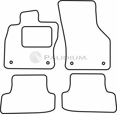 Ashuki PAL18-0033 - Комплект стелки vvparts.bg