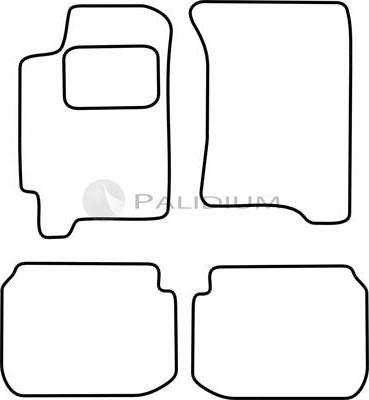 Ashuki PAL18-1586 - Комплект стелки vvparts.bg