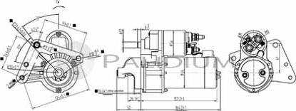 Ashuki PAL17-1004 - Стартер vvparts.bg