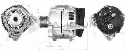 Ashuki PAL17-2003 - Генератор vvparts.bg