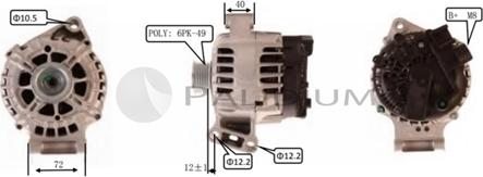 Ashuki PAL17-2013 - Генератор vvparts.bg