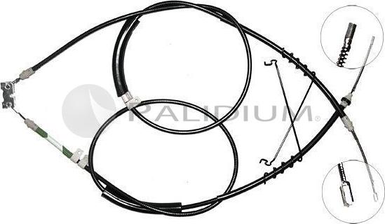 Ashuki PAL3-1524 - Жило, ръчна спирачка vvparts.bg