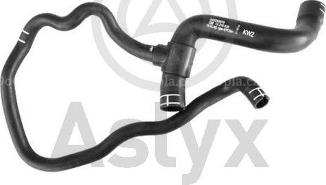 Aslyx AS-509836 - Маркуч на радиатора vvparts.bg