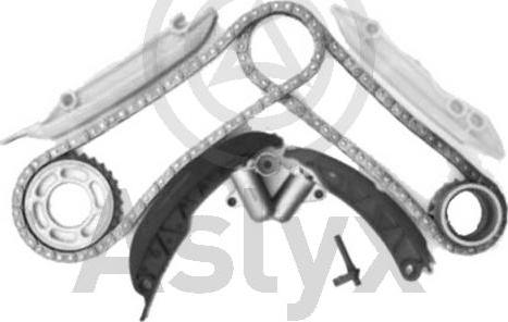 Aslyx AS-506964 - Комплект ангренажна верига vvparts.bg