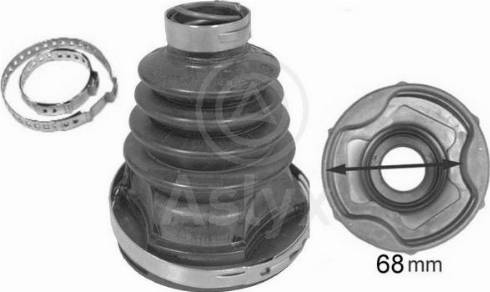 Aslyx AS-101246 - Маншон, полуоска vvparts.bg