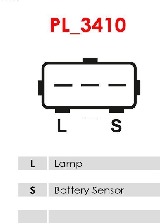 AS-PL A9340S - Генератор vvparts.bg