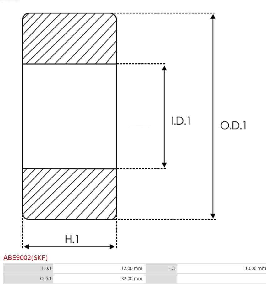 AS-PL ABE9002(SKF) - Лагер vvparts.bg