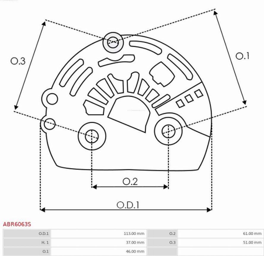 AS-PL ABR6063S - Предпазна капачка, генератор vvparts.bg