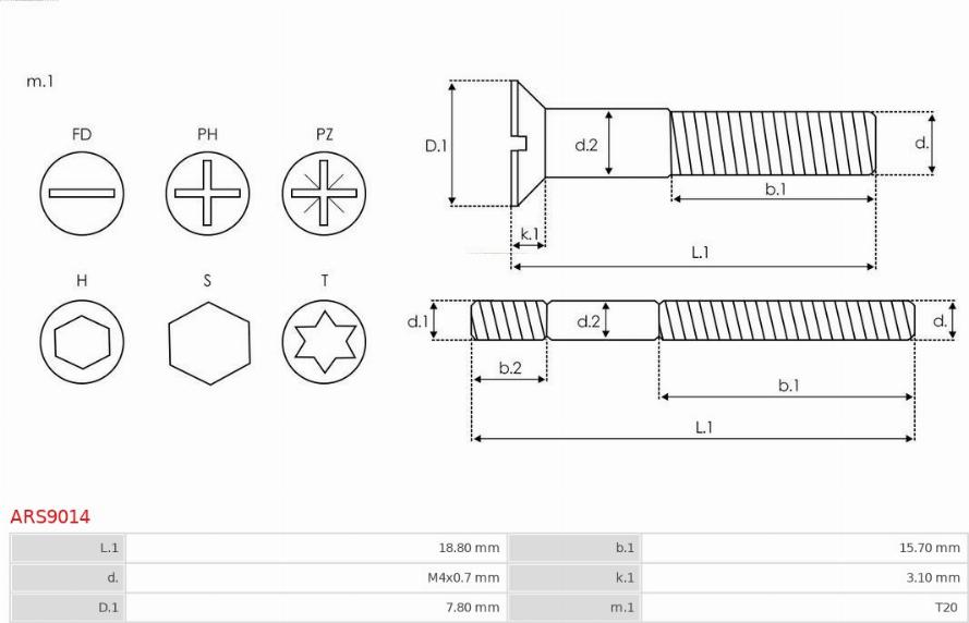 AS-PL ARS9014 - Ремонтен комплект, генератор vvparts.bg