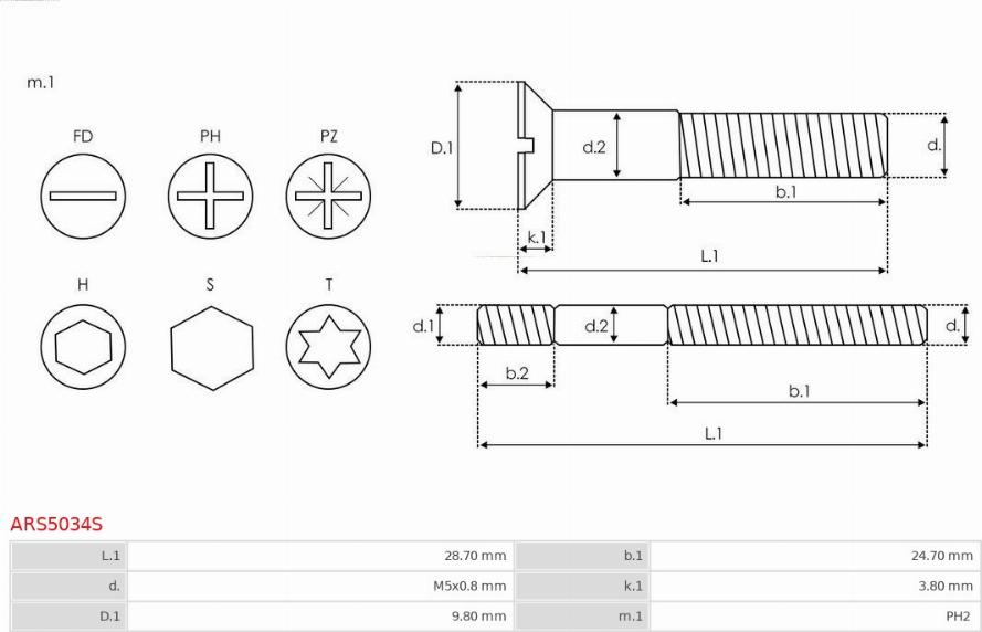 AS-PL ARS5034S - Ремонтен комплект, генератор vvparts.bg