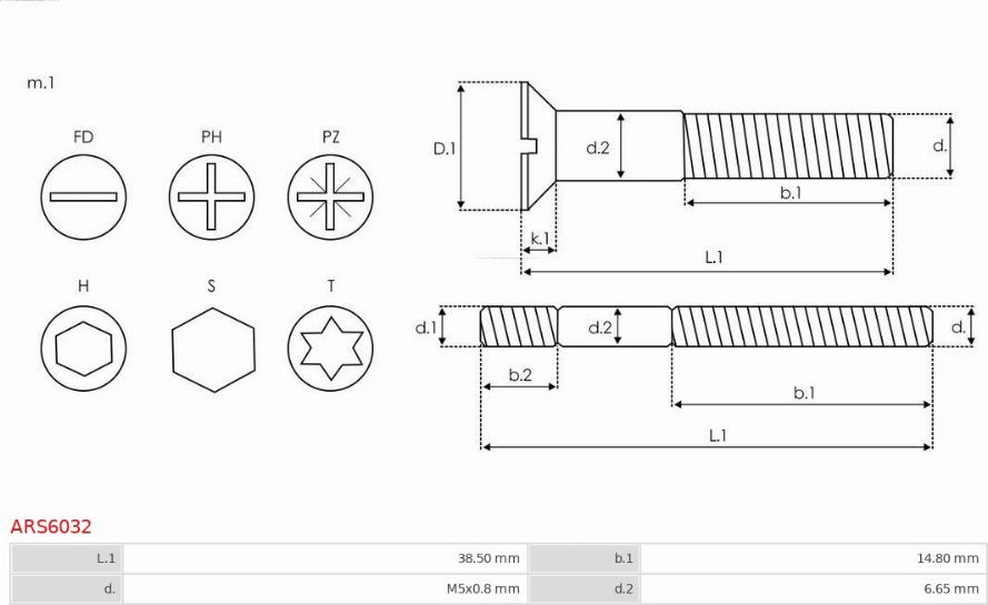 AS-PL ARS6032 - Ремонтен комплект, генератор vvparts.bg