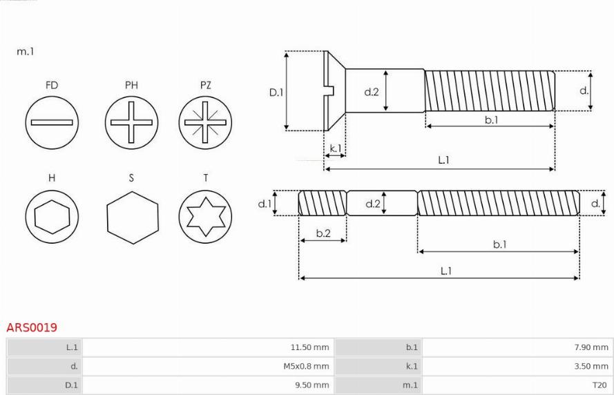 AS-PL ARS0019 - Ремонтен комплект, генератор vvparts.bg