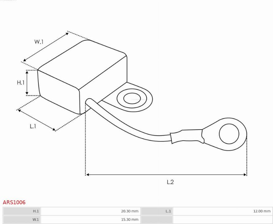 AS-PL ARS1006 - Ремонтен комплект, генератор vvparts.bg