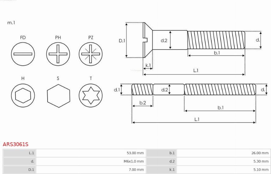 AS-PL ARS3061S - Ремонтен комплект, генератор vvparts.bg