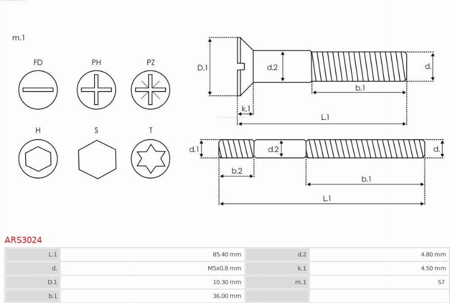 AS-PL ARS3024 - Ремонтен комплект, генератор vvparts.bg