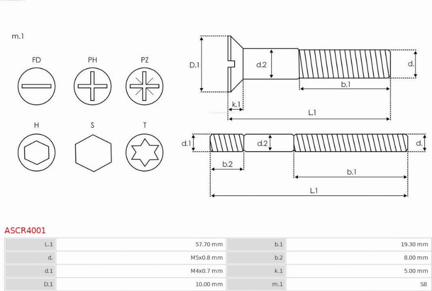 AS-PL ASCR4001 - Ремонтен комплект, генератор vvparts.bg