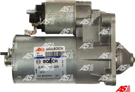 AS-PL S0500(BOSCH) - Стартер vvparts.bg