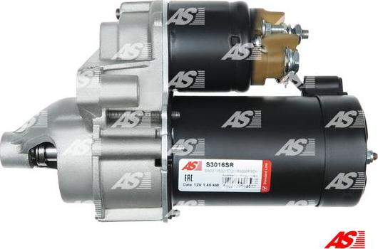 AS-PL S3016SR - Стартер vvparts.bg