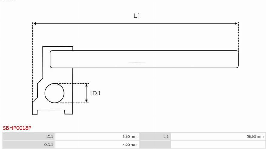 AS-PL SBHP0018P - Ремонтен комплект, стартер vvparts.bg