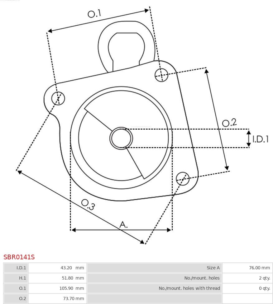 AS-PL SBR0141S - Капак на стартера, карбуратор vvparts.bg