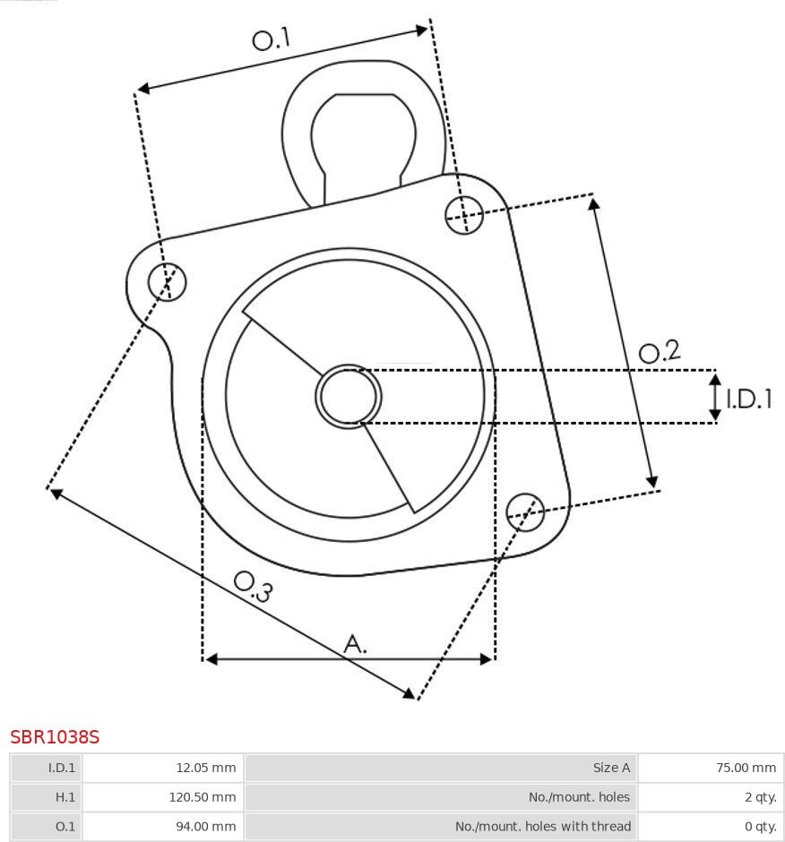 AS-PL SBR1038S - Капак на стартера, карбуратор vvparts.bg