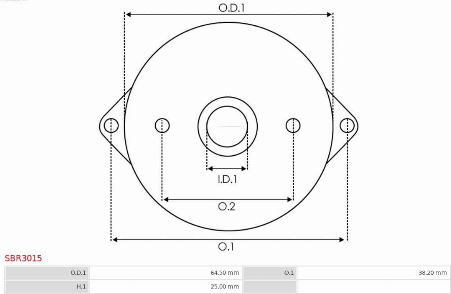 AS-PL SBR3015 - Капак на стартера, карбуратор vvparts.bg