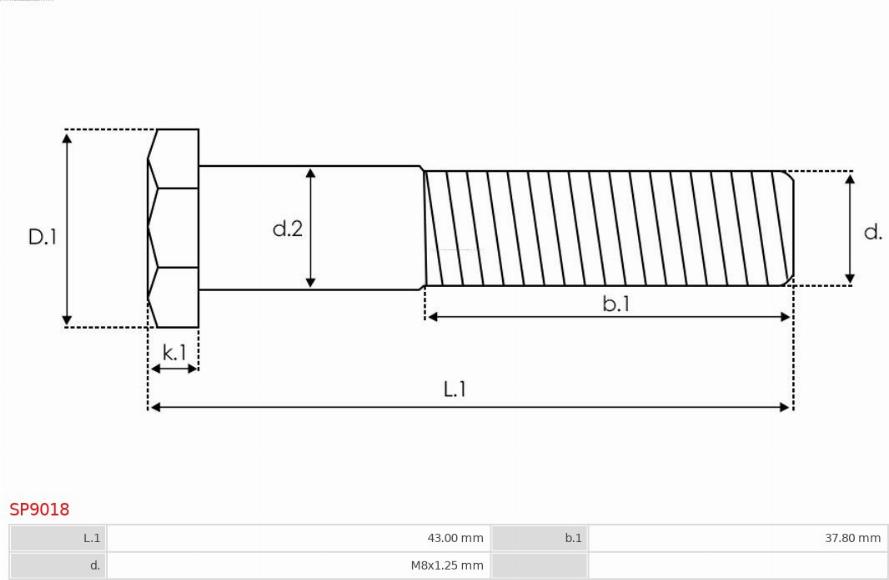 AS-PL SP9018 - Ремонтен комплект, стартер vvparts.bg