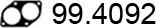 ASSO 99.4092 - Уплътнение, изпускателни тръби vvparts.bg