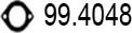 ASSO 99.4048 - Уплътнение, изпускателни тръби vvparts.bg
