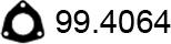 ASSO 99.4064 - Уплътнение, изпускателни тръби vvparts.bg