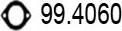 ASSO 99.4060 - Уплътнение, изпускателни тръби vvparts.bg