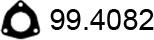 ASSO 99.4082 - Уплътнение, изпускателни тръби vvparts.bg
