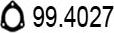 ASSO 99.4027 - Уплътнение, изпускателни тръби vvparts.bg