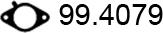 ASSO 99.4079 - Уплътнение, изпускателни тръби vvparts.bg