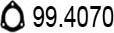 ASSO 99.4070 - Уплътнение, изпускателни тръби vvparts.bg