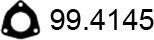 ASSO 99.4145 - Уплътнение, изпускателни тръби vvparts.bg
