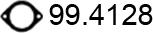 ASSO 99.4128 - Уплътнение, изпускателни тръби vvparts.bg