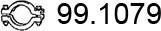 ASSO 99.1079 - Тръбна връзка, изпускателна система vvparts.bg