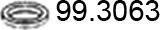 ASSO 99.3063 - Уплътнителен пръстен, изпуск. тръба vvparts.bg
